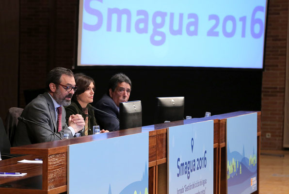 Las jornadas técnicas y los encuentros
empresariales internacionales convierten a
SMAGUA 2016 en el foro de debate de la
industria del agua