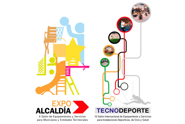EXPOALCALDÍA y TECNODEPORTE 2016: marco elegido para el lanzamiento de productos y equipos novedosos vinculados al ámbito municipal, deportivo y de ocio