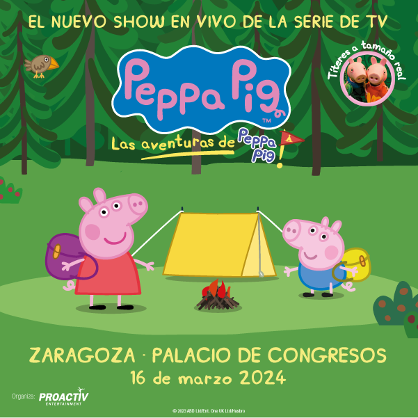 El show ‘¡Las aventuras de Peppa Pig!’  2024