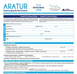 Registration form