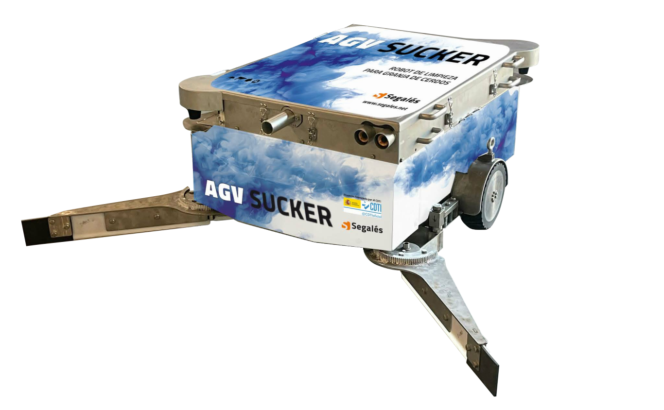 AGV SUCKER: ROBOT FOR CLEANING THE PITS OF PIG FARMS