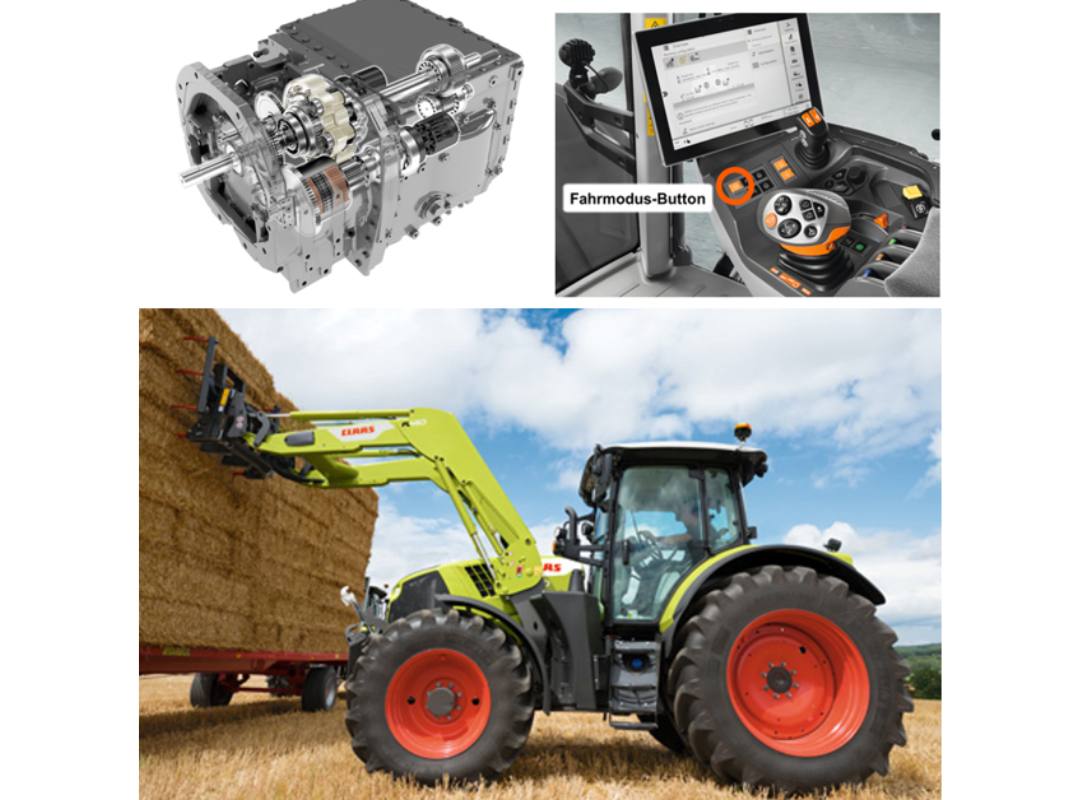 OPTIMISED DRIVING MODE FOR FRONT LOADER ON TRACTORS WITH CONTINUOUS VARIABLE TRANSMISSION