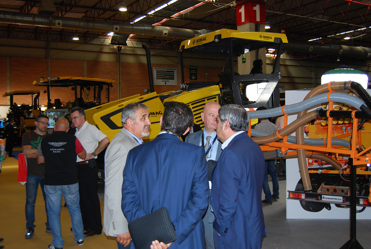 Profesionalidad, innovación y compromiso, pilares del éxito del Salón de Máquinas de Carreteras y Obras .