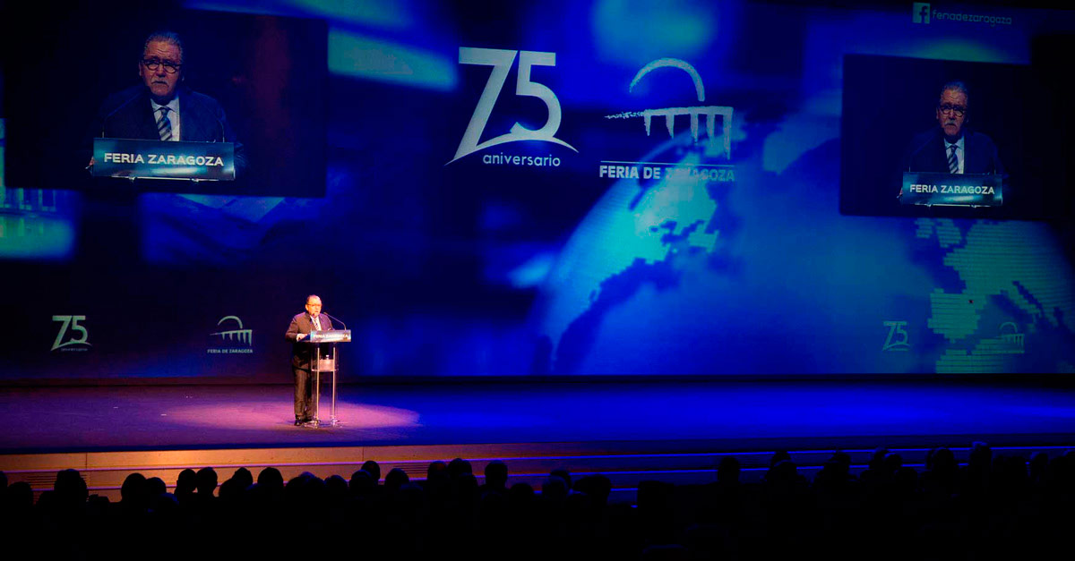 FERIA DE ZARAGOZA CELEBRA SU
75 ANIVERSARIO CON UNA GRAN
GALA EN EL PALACIO DE
CONGRESOS DE ZARAGOZA
