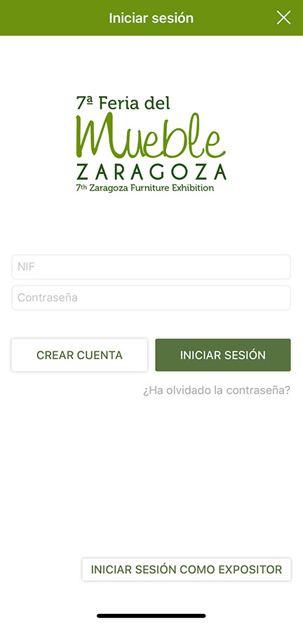 Access for exhibitors